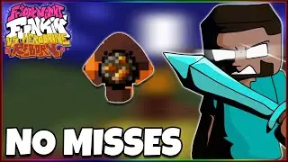 FNF Herobrine Reborn Tales but if I miss a note, the video ends.. (Friday Night Funkin')