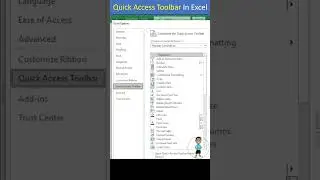 Quick Access Toolbar In Excel 