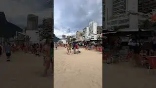 🇧🇷 Beach Walk, Rio de Janeiro | Brazil #shorts