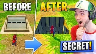 Opening the *SECRET* BUNKER - What's INSIDE? (Fortnite: Battle Royale)