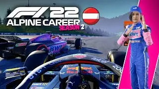 WE COLLIDE WITH PEREZ, AGAIN?! - F1 22 Alpine Career S2 PART 7 - Austria GP