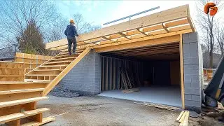 Couple Builds Dream Garage for $5000 in 31 Days | Start to Finish DIY Build by 