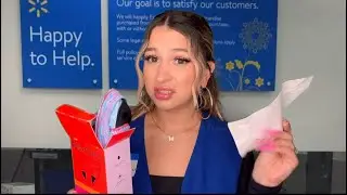 ASMR Rude Walmart cashier *she quits* 🤬