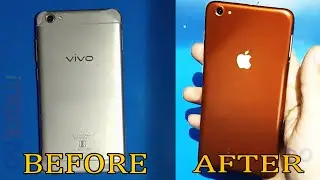 vivo y53 Backside Orange Color Tape Lamination