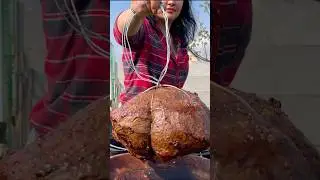Grilled to Perfection! Juicy Meat on Fire🔥