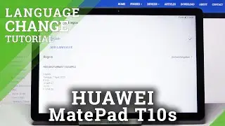 How to Change System Language in HUAWEI MatePad T10s – Language Settings