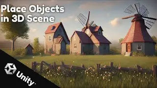 Place Objects in 3D Scene| GMGStudio