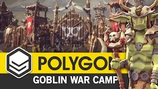 POLYGON Goblin War Camp (Trailer) 3D Art for Games by 