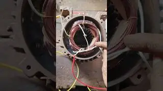 Single phase motor 1 hp winding connection 