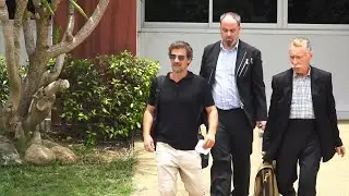 El actor Rodolfo Sancho visita por primera vez en prisión a su hijo Daniel Sancho