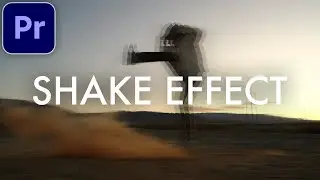 Adobe Premiere Pro CC: NO KEYFRAME Earthquake / Shake Effect (Tutorial How to)