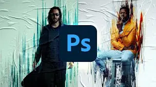 Create the New Matrix Movie Poster Effect in Photoshop |  Matrix Photoshop Tutorial