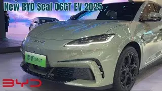 New BYD Seal 06GT EV 2025 |Equipped with the World's First Intelligent Upstream Fast Charging Techno