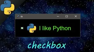 Learn Python tkinter GUI checkboxes easy ✔️