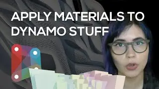 Revit & Dynamo - How to apply Revit materials to Dynamo geometries