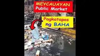 resulta ng baha sa palengke namin | 