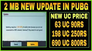 2 MB NEW UPDATES IN PUBG MOBILE || HOW TO PURCHASE UC FOR PUBG MOBILE GLOBAL AFTER BAN IN INDIA