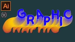 Adobe Illustrator CC Tutorial - How to create a Gradient Blend Typography Design
