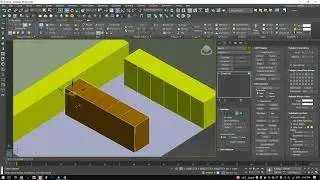 3Ds Max Modeling - cabinet / counter - 2 ways that how I do it