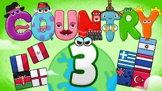 Where are you from song for kindergarten (part 3) - learn countries and flags