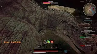 |PATH OF TITANS|  Выживание в мире динозавров. Ускоренный рост на AGE OF DINO. Стрим.