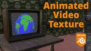 Blender - Animated Video Textures