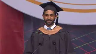 Student Speaker Vijay Adipudi (TPR 2022) - Commencement 2022