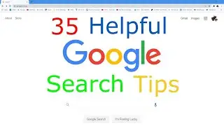 35 Helpful Google Search Tips
