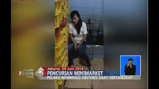 Tertangkap Basah Mencuri di Minimarket, Wanita Ini Menangis Histeris - BIS 25/06