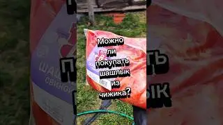 Можно ли покупать шашлык из чижика? 