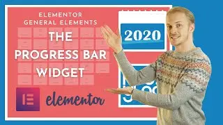 How to use the Progress Bar widget in Elementor 2020