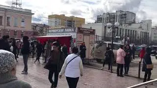 Эвакуация ТЦ Туймаада в Якутске