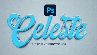 Texto 3D photoshop