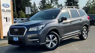2019 Subaru Ascent + Moonroof, Tonneau Cover, AWD Review  | Island Ford