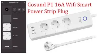 Gosund P1 Wifi Smart Power Strip Plug FULL REVIEW