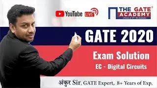 LIVE Digital Circuits GATE 2020 Solutions with Answer Key – Electronics & Communication Engg.