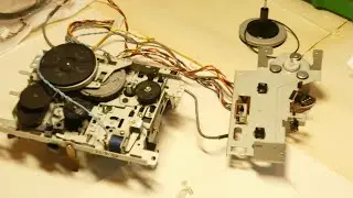 Panasonic RX-CW 200L. Часть 3-я. Снятие ЛПМ.