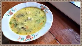 Легкий суп с рыбными клецками из фарша - простой рецепт