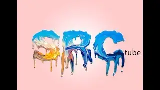 Photoshop: Paint Dripping Text Effect - Watercolor Melting Text - Step-by-step Video Tutorial