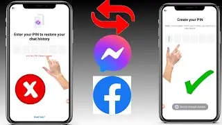 Как сбросить PIN-код сквозного шифрования чата в Messenger | Забыли  2025 
