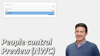 People control (Preview) for Nintex Workflow Cloud Forms