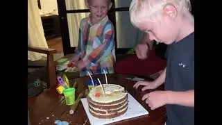 1096 day. First b’day when Andrei invite friends yourself . 3 year old.