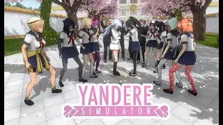 Concept Ending manipulates all students into attacking Megami Saikou | Yandere Simulator