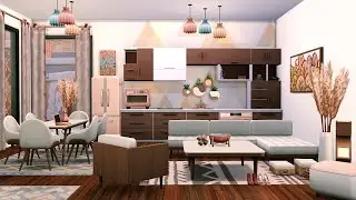 Designer Apartment • The Sims 4 • No CC | Speed Build