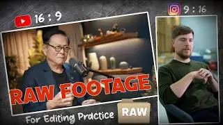 Raw Footage for Editing Practice | Raw footage with download link | Video Editing