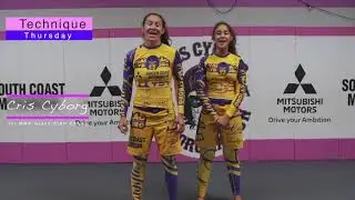 07 Cris Cyborg shows how to Block a punch to the body for self defense