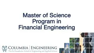 Master of Science Program in Financial Engineering