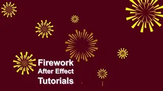 Fireworks animation after effects  | Happy New Year | After Effects Repeater | Create Firework