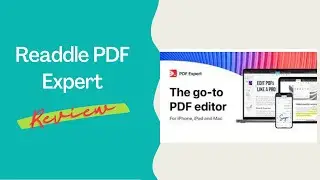 Streamline your PDF workflow with Readdle PDF Expert