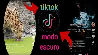 Como obter o modo escuro no tiktok 2022 ||